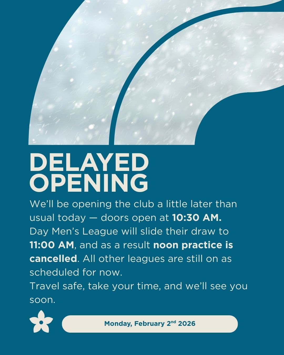 Weather Notice Template 5